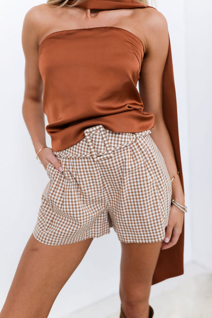 Adele Top - Brown