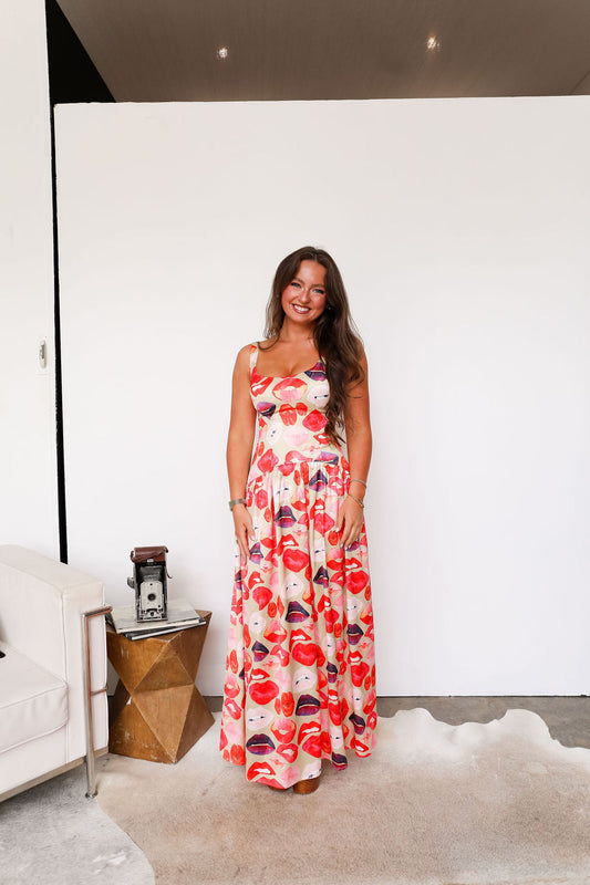 Chloe Dress - Red